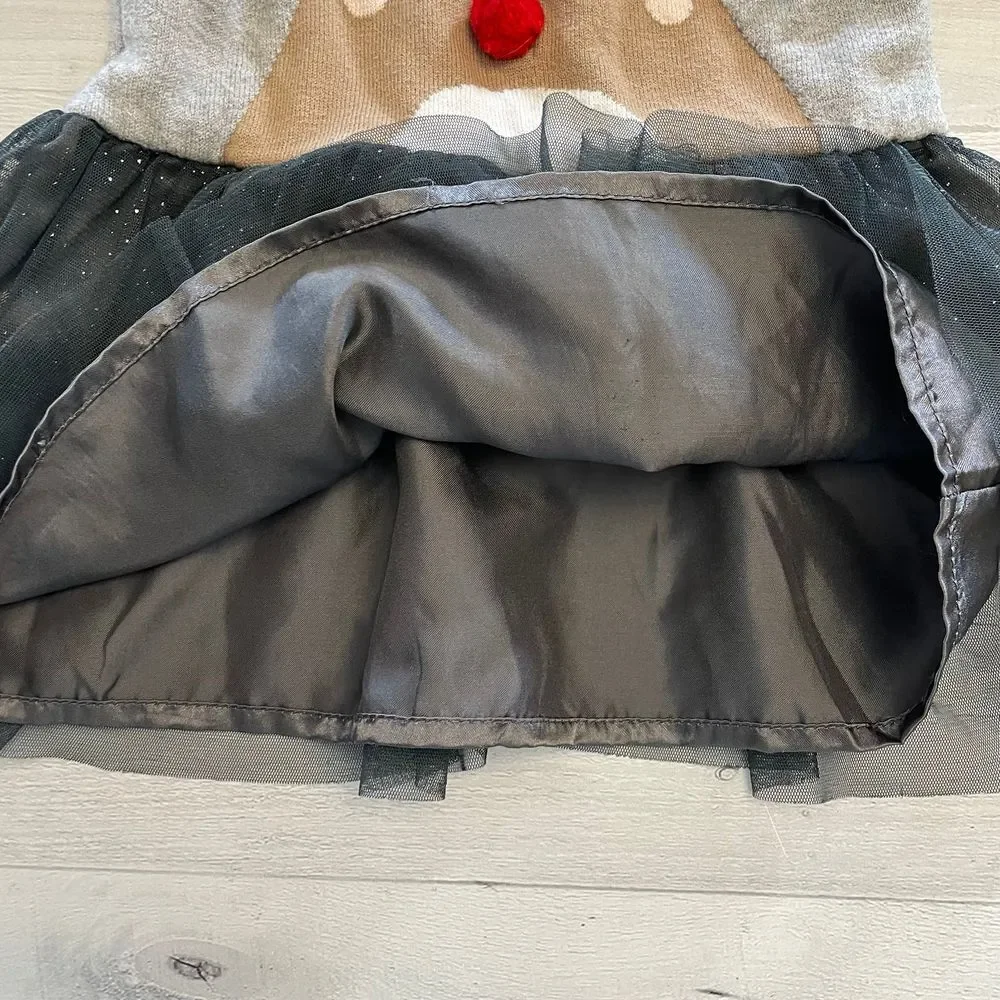 H&M‎ reindeer dress 12-18 months